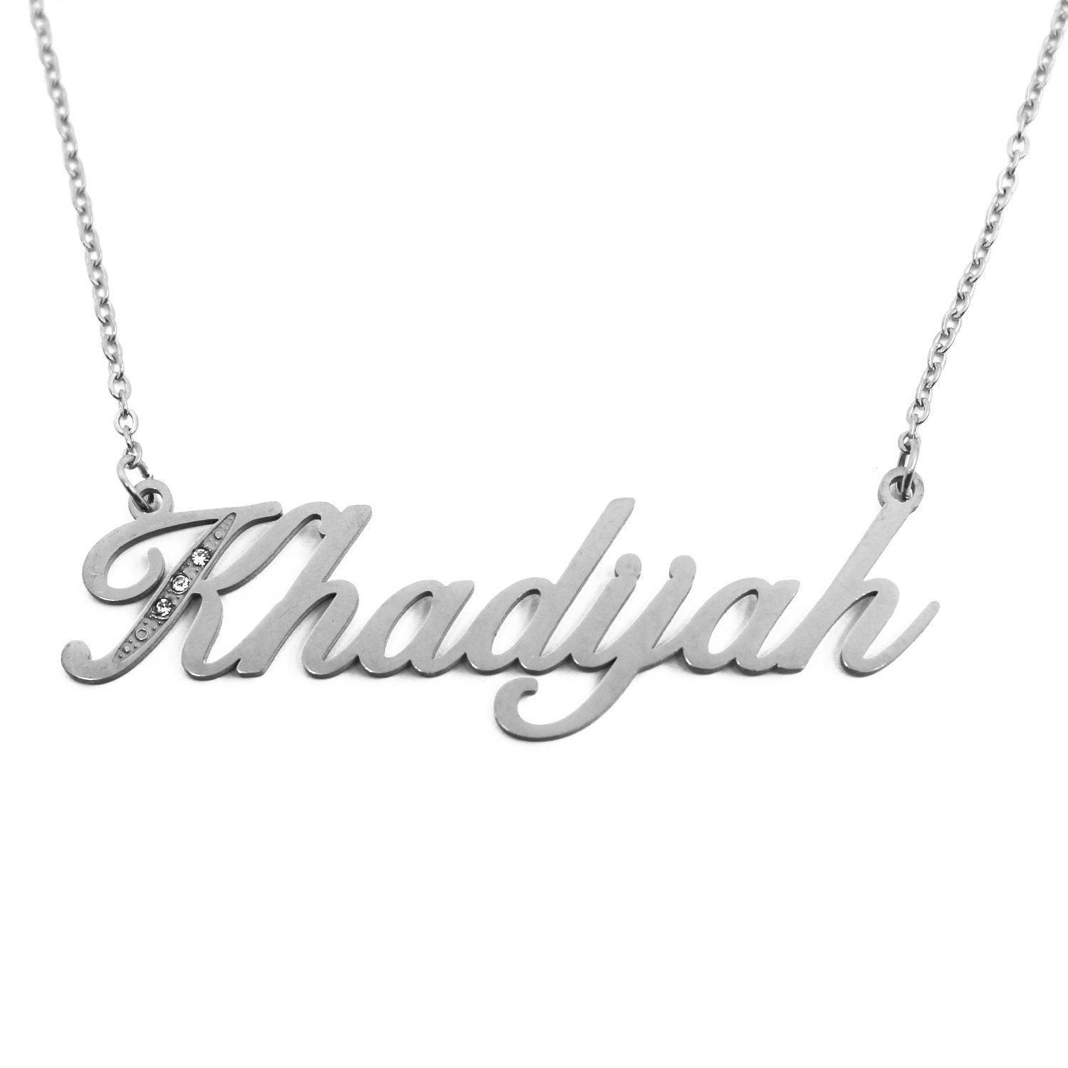 Khadija name locket online