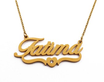 Name Necklace Personalized Custom 