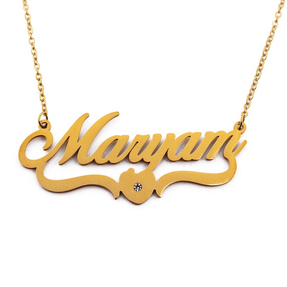 Name Necklace Personalized Custom 