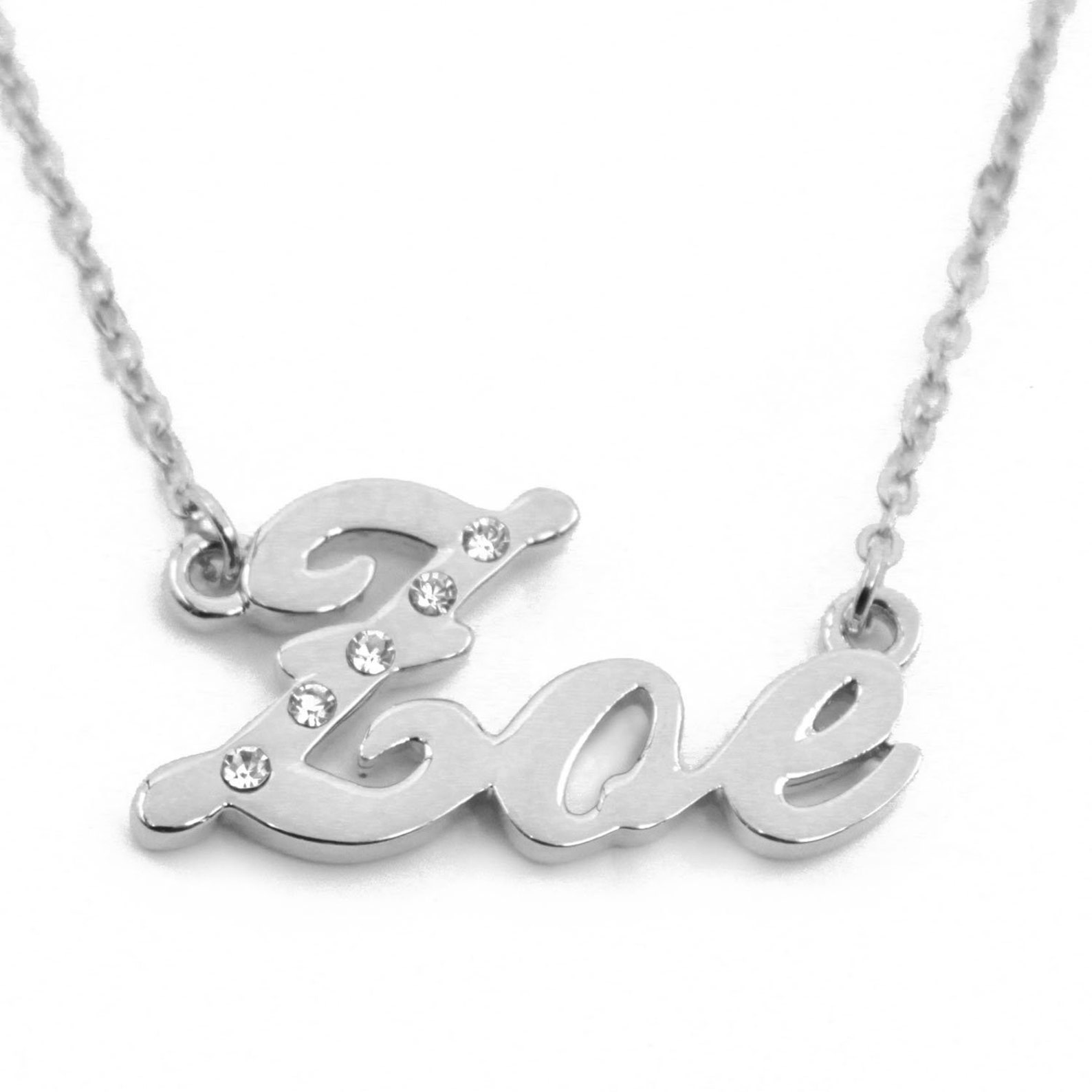 Name Necklace ZOE 18k Gold Plated Name Necklace Chain Etsy