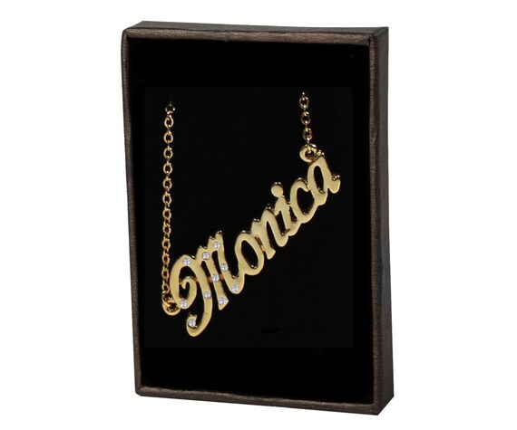 Monika sale name chain