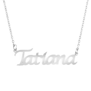 ★早期完売★TATIANA★Star and Ball Necklace★日本未入荷★ Gold-plated silver necklace with drop shape pendant | Drop