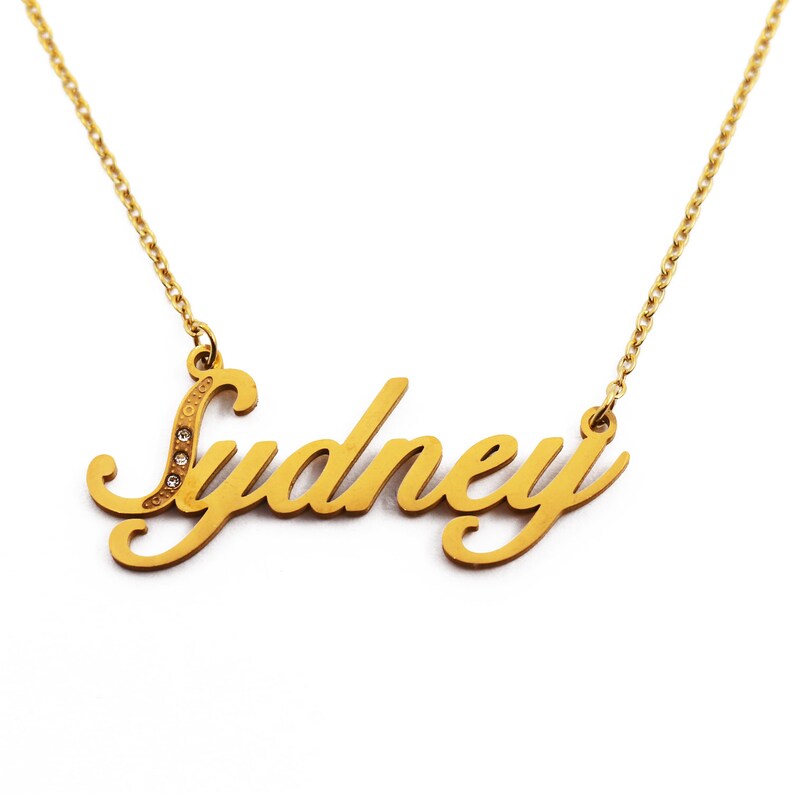 Name necklace sydney Clearance