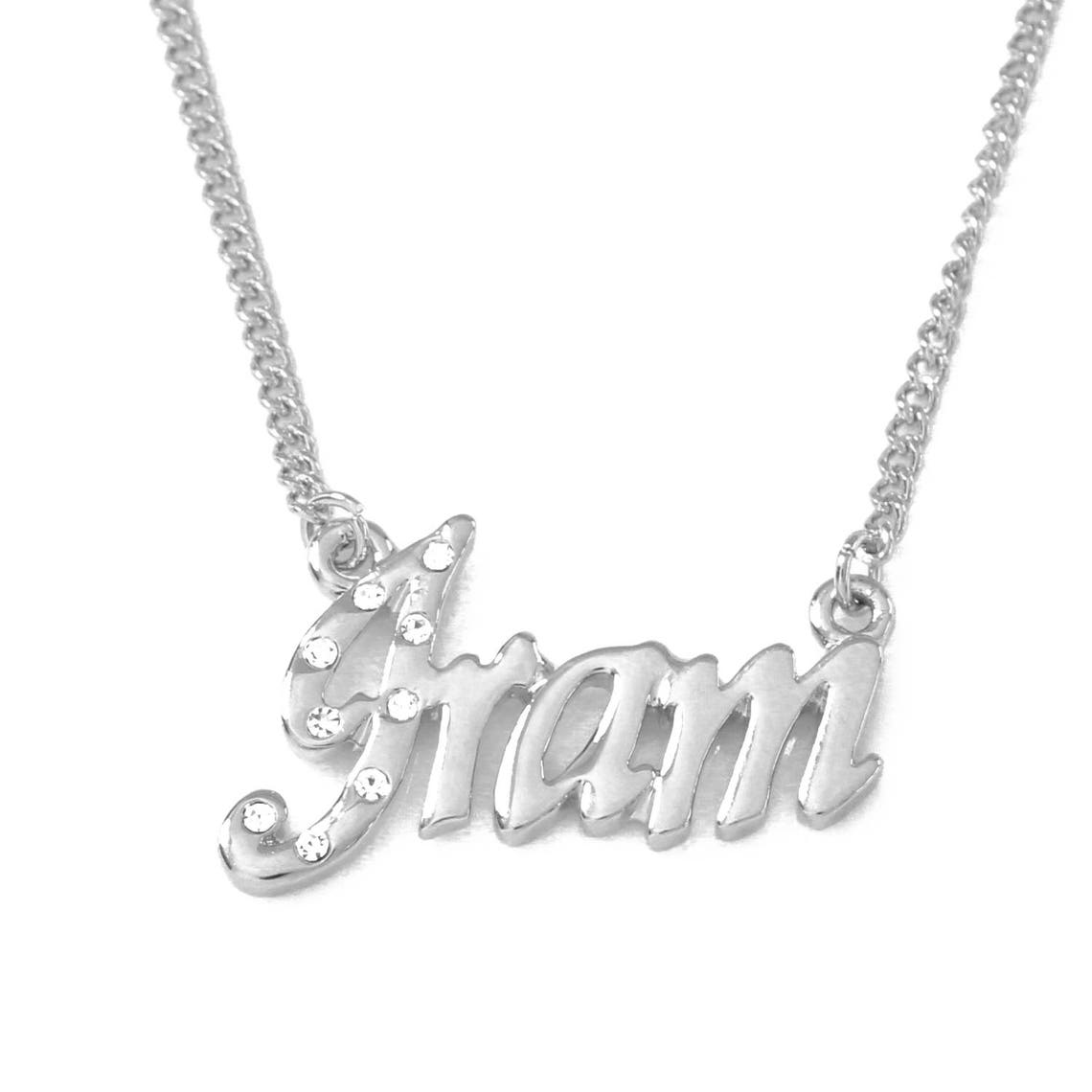 Iram 18k Gold Plated Name Necklace Chain Pendant Fashionable Etsy