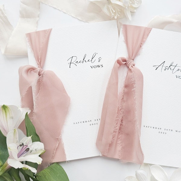 Vow Book  | Wedding Vow Books