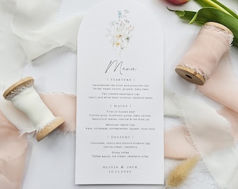 Enid Wedding Menu