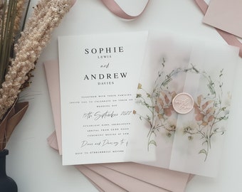 wedding invitations etsy