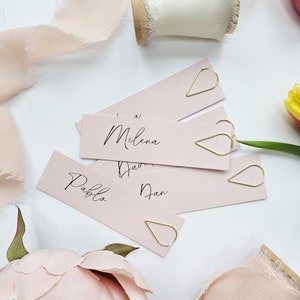 Place cards | Wedding name tags