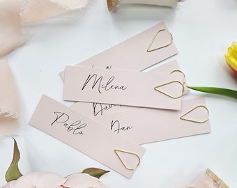 Place cards | Wedding name tags