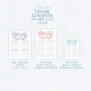Spring Cleaning Email List Spring Cleaning To-do List Printable, Seasonal Cleaning Checklist, Home ...
