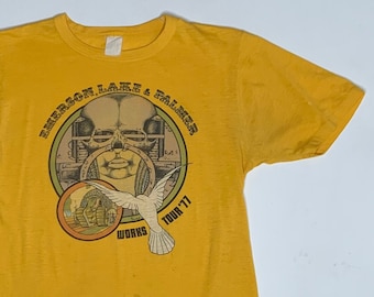 1992 Vintage Emerson, Lake & Palmer Tour T-shirt, Brockum, XL - Etsy