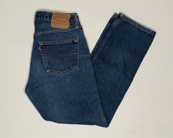 1980's Vintage Womens 501 Denim Jeans Blue 28/28 Measured H21