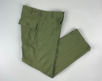 ブタゴリラ／Vintage reproduct baker pants 1950's Vintage Cotton Sateen Baker Pants OG 107 32/33