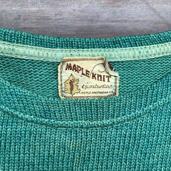 1940 ' s Vintage tricot côtes tricot Vintage pull par l’érable à tricoter Sportswear 92a77f 1940 ' s Vintage tricot côtes tricot Vintage pull par l’érable à tricoter Sportswear 92a77f