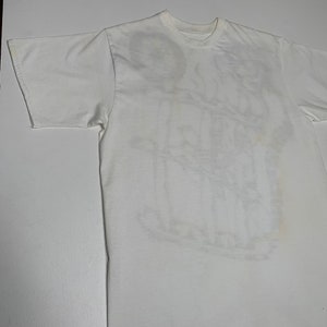 1990's Vintage Hand Drawn Prison T shirt Time Behind Bars XL image 6