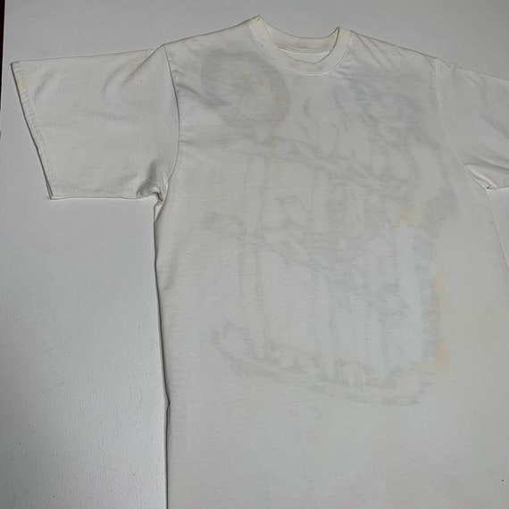 1990's Vintage Hand Drawn Prison T shirt Time Beh… - image 6