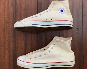 Vintage Black Leather Converse All Stars. Size 4. 12 Uk. Vintage Conversevintage Shoesleather Conversevintage Bootsvintage Shoes Etsy