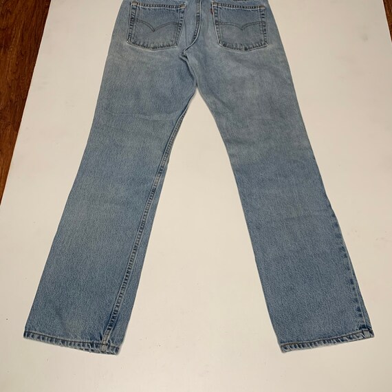 1990's Vintage levis 505 Slim Fit Jr Denim Jeans … - image 7