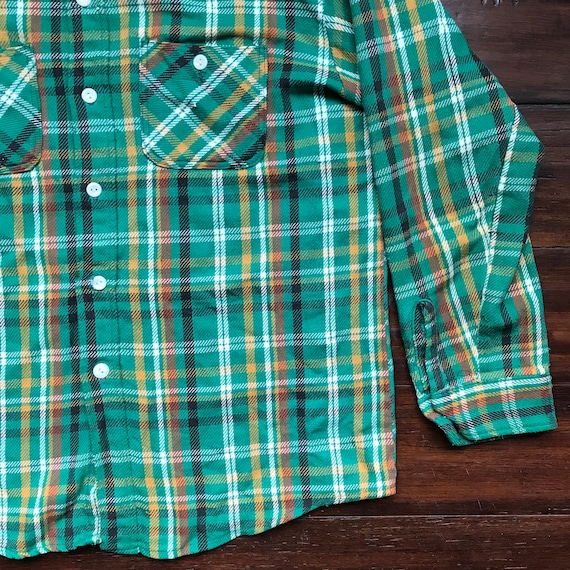 1970 ' s Vintage Ely coton Work shirt L Mens L shirt USA 6e32f9 1970 ' s Vintage Ely coton Work shirt L Mens L shirt USA 6e32f9