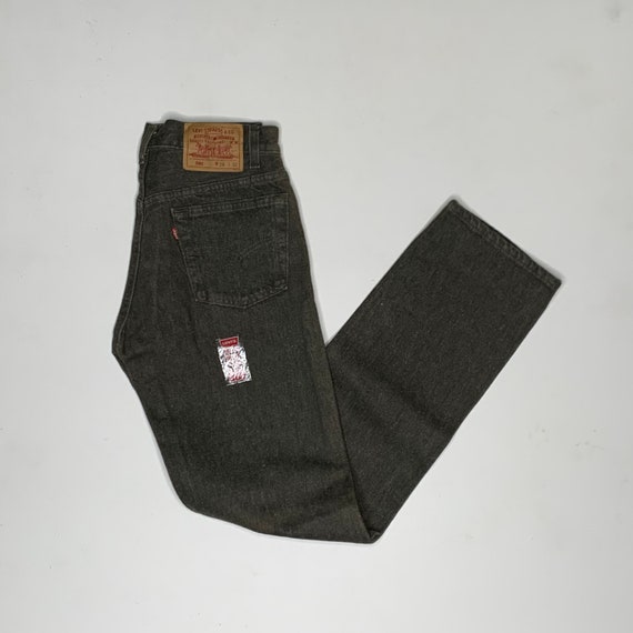 olive green levi's