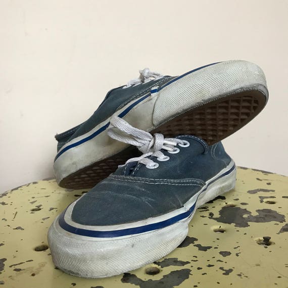 90er Jahre Vintage Vans Blau Herren 5 USA 90er Jahre Vintage Vans Blau Herren 5 USA