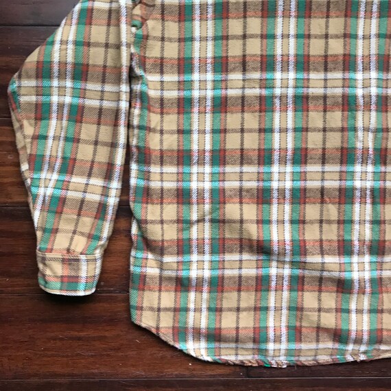 1970 ' s Vintage Big Big Vintage Mac coton Work shirt Extra haut Mens XL USA 777881 1970 ' s Vintage Big Big Vintage Mac coton Work shirt Extra haut Mens XL USA 777881