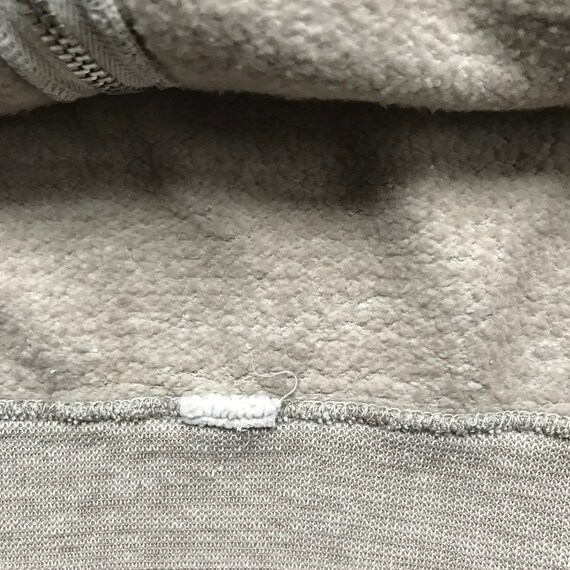 1970 ' s Tri mélange brun chiné plein deux ton plein chiné zip Sweat à capuche M-L 343786 1970 ' s Tri mélange brun chiné plein deux ton plein chiné zip Sweat à capuche M-L 343786