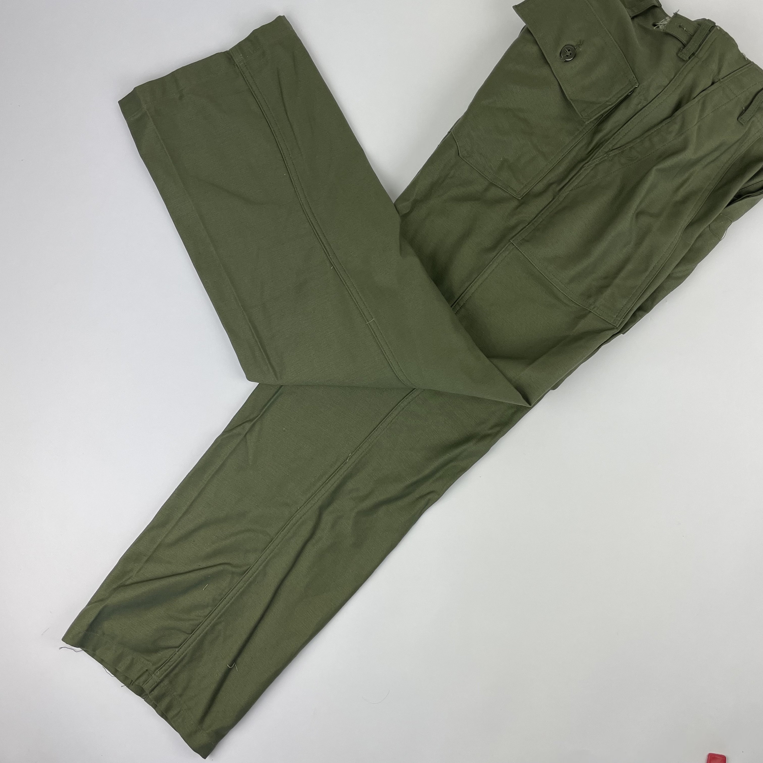60s OG107 US ARMY BAKER PANTS 30×31 Vintage 60s OG 107 Military Sateen Type 1 Trousers Baker