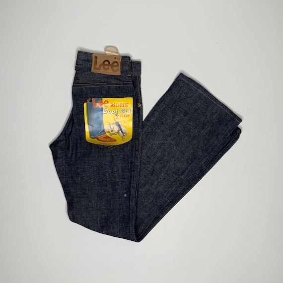 1970's Vintage Lee RIders Boot Cut Denim Jeans USA