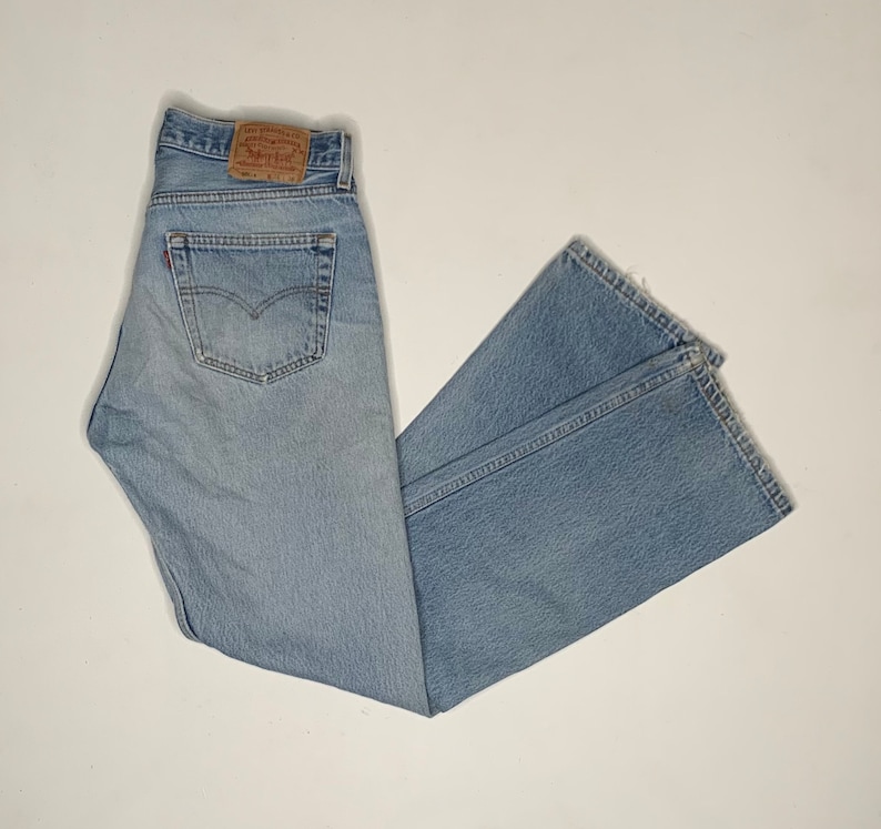1980's Vintage Levis 501 Distressed Denim Jeans shops 32/31 measured F30