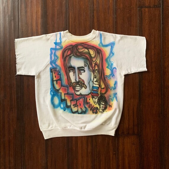 1980's Vintage Paul Butterfield Memorial Airbrush
