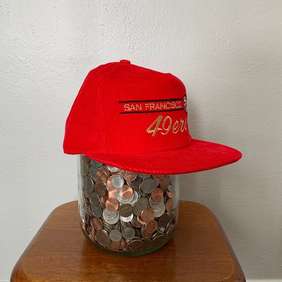 1990's Vintage San Francisco 49ers Corduroy Snapba