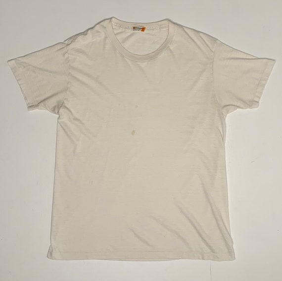 1970's Vintage Munsingwear 50 50 Cotton Poly Blank