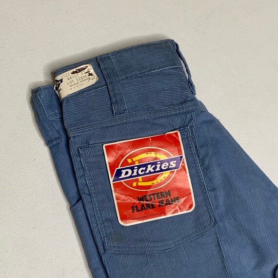 70s Dickies twill flare pants usa製 1970's Vintage Dickies Old Stock Corduroy Flare Pants Boot
