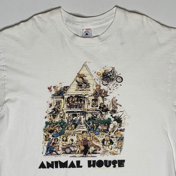 1990's Animal House Film Promo Vintage T Shirt XL… - image 2