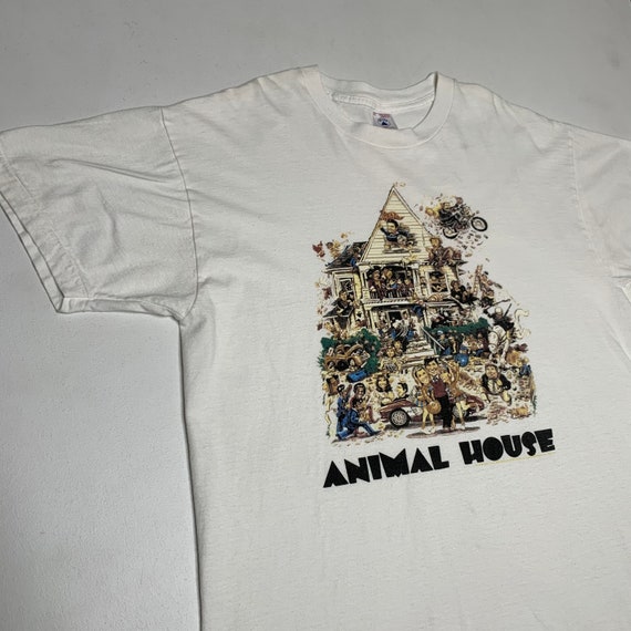 1990's Animal House Film Promo Vintage T Shirt XL… - image 3