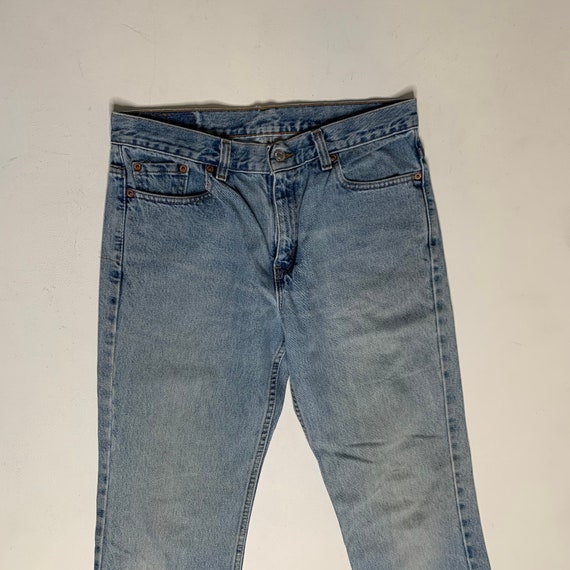 1990's Vintage levis 505 Slim Fit Jr Denim Jeans … - image 5