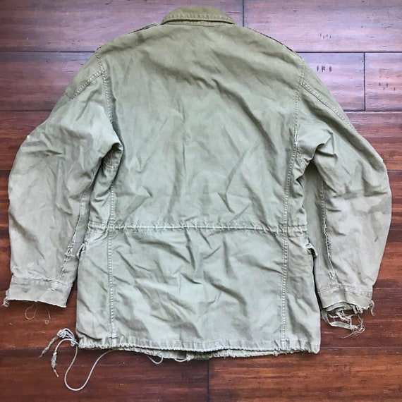 1960's M65 Cold weather Military jacket, Distressed M… - Gem