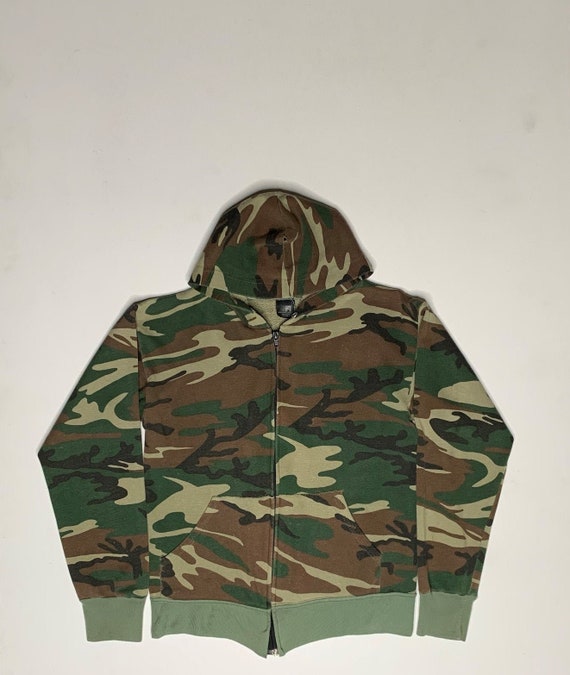 woodland camouflage hoodie