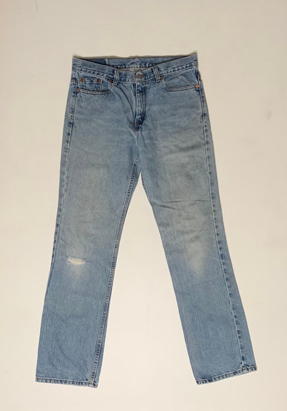 1990's Vintage levis 505 Slim Fit Jr Denim Jeans … - image 3
