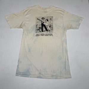 1980's Vintage Holy Modal Rounders Tour Shirt Aren't They Gone Yet ...