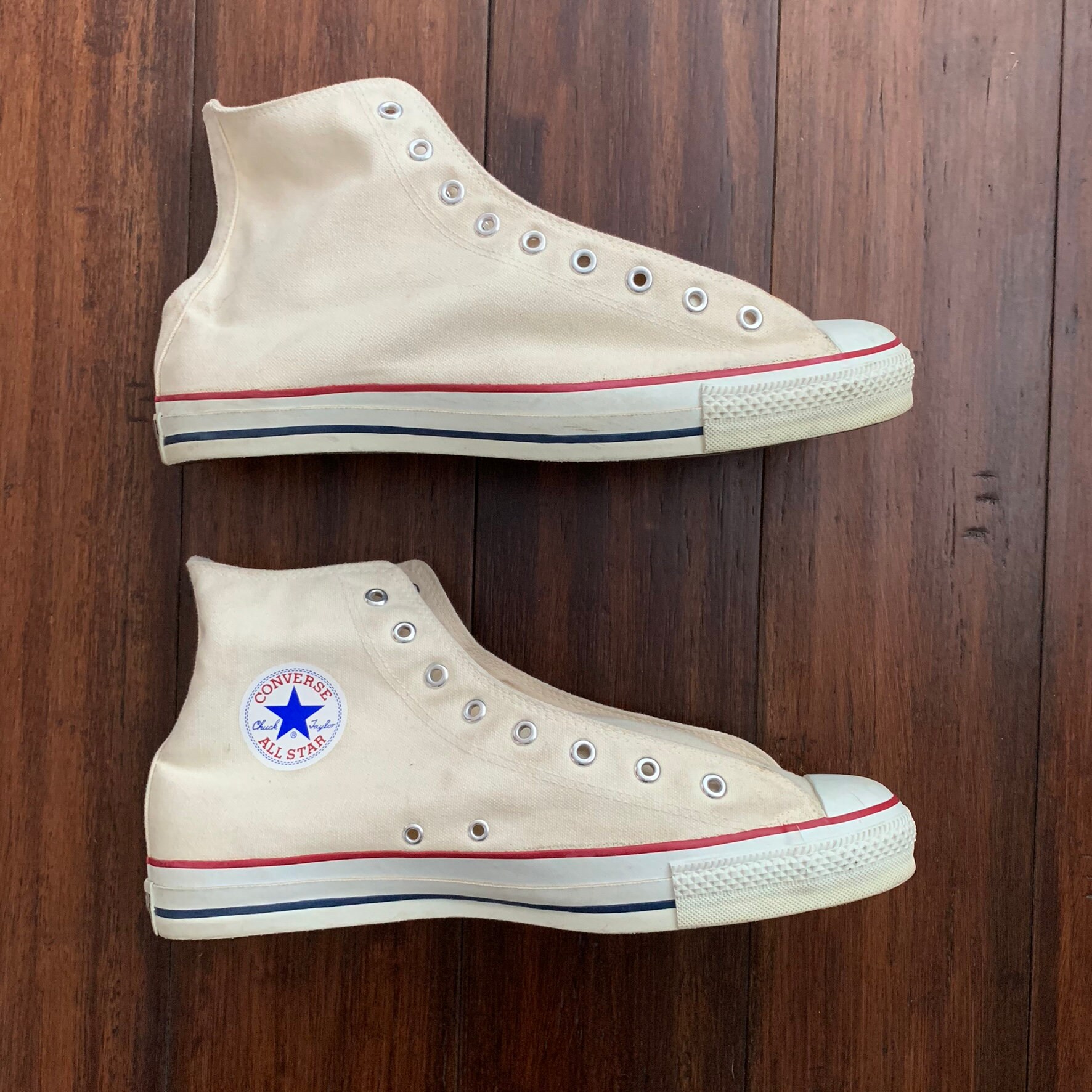 1990 s Deadstock Converse All Star Hi Top Size 14 Etsy