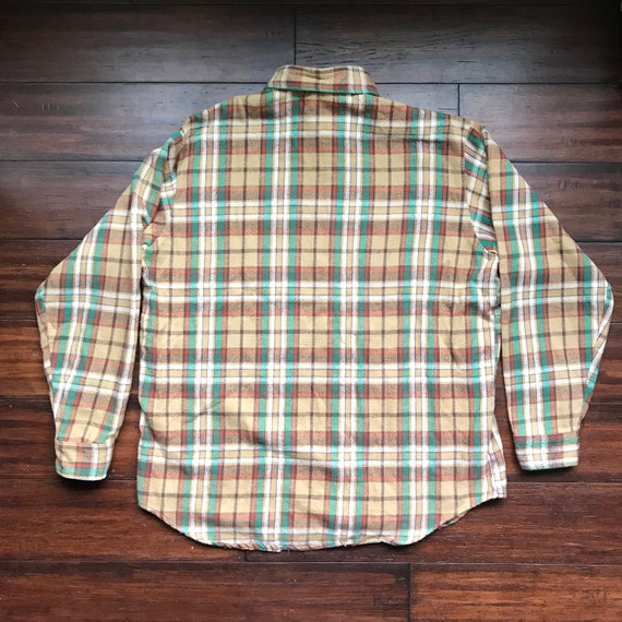 1970 ' s Vintage Big Big Vintage Mac coton Work shirt Extra haut Mens XL USA 777881 1970 ' s Vintage Big Big Vintage Mac coton Work shirt Extra haut Mens XL USA 777881