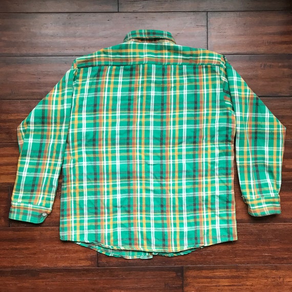 1970 ' s Vintage Ely coton Work shirt L Mens L shirt USA 6e32f9 1970 ' s Vintage Ely coton Work shirt L Mens L shirt USA 6e32f9
