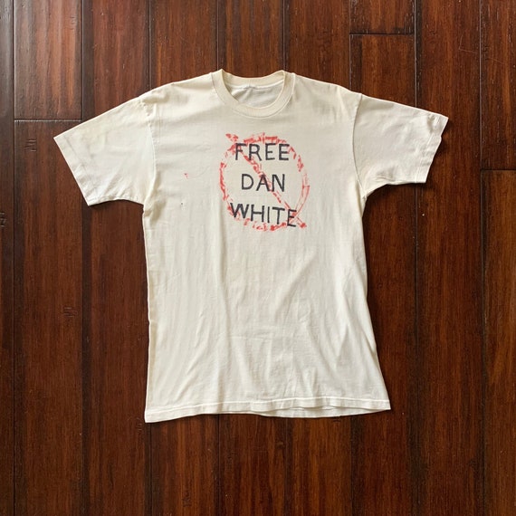 1970's Vintage Dan White protest t shirt Harvey M… - image 1