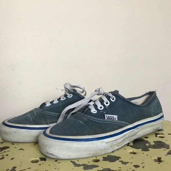 90er Jahre Vintage Vans Blau Herren 5 USA 90er Jahre Vintage Vans Blau Herren 5 USA