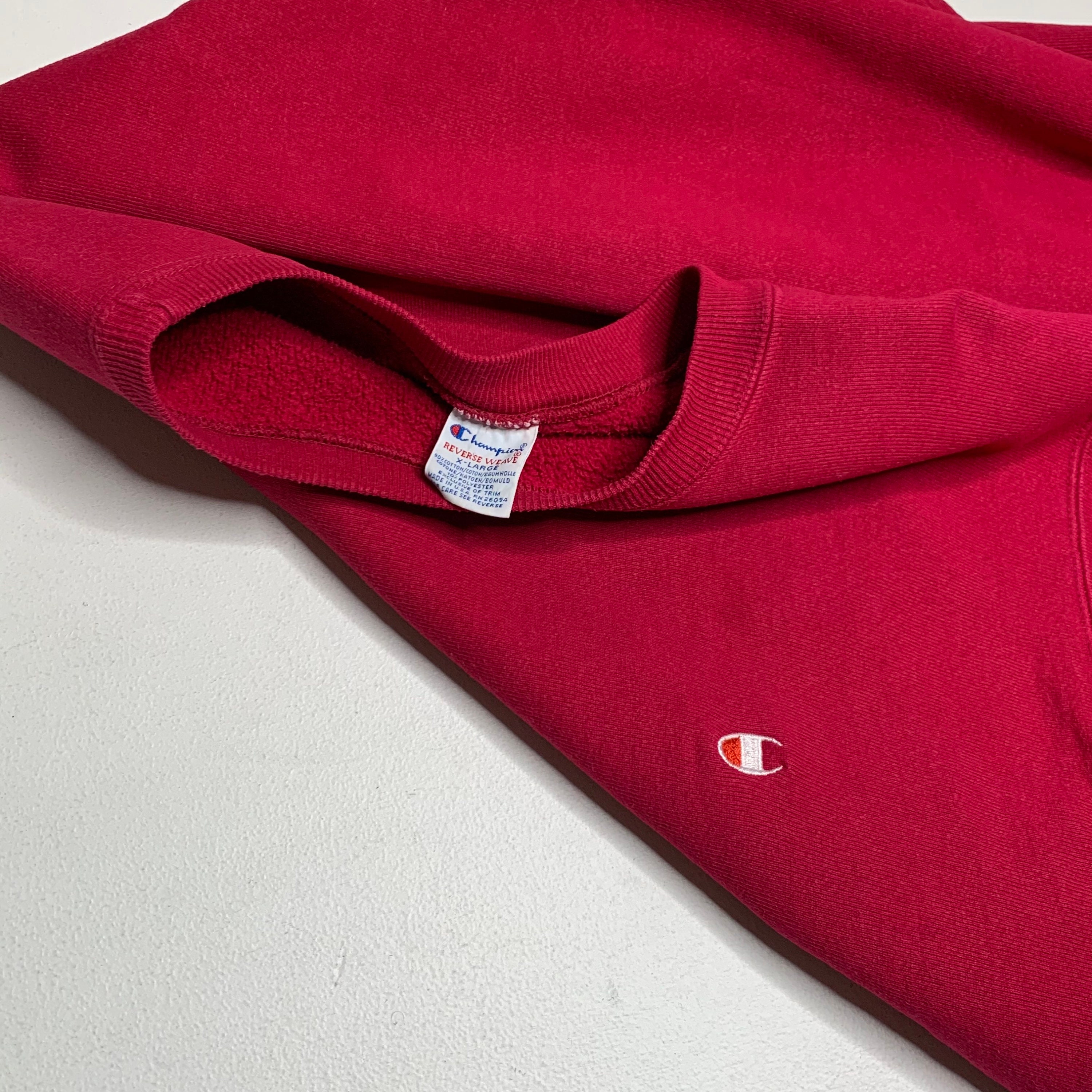 1980's Vintage Champion Reverse Weave Sweatshirt Fuchsia XL 1980's Vintage Champion Reverse Weave Sweatshirt Fuchsia XL
