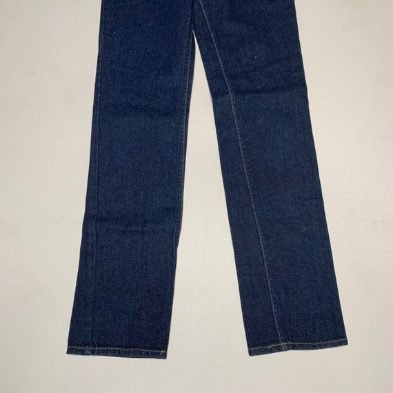 1980's Vintage Lee Rider Denim Jeans High Waist D… - image 4