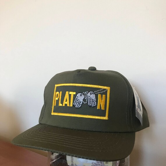 1980's vintage deadstock Platoon snapback film pro