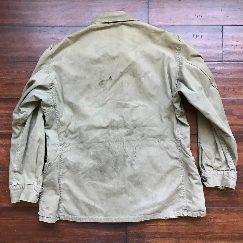 1940/'s Vintage M43 Cold Weather jacket distressed Mens L